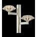 Бра REBECA REBECA AP2 NICKEL Crystal Lux