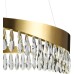 Подвесная люстра  LED LAMPS 81356 GOLD SATIN Natali Kovaltseva