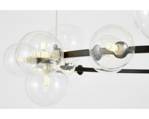 Подвесной светильник Merido LDP 7033-24 BK+CL Lumina Deco