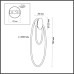 Настенный светильник Corda 4398/20WL Odeon Light