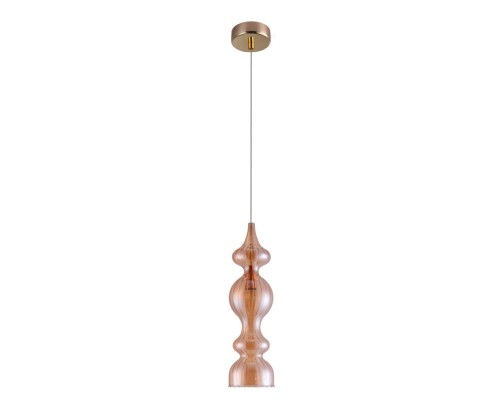 Подвесной светильник Iris IRIS SP1 A AMBER Crystal Lux