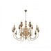 Подвесная люстра Lady 88003-10+5 GD iLamp