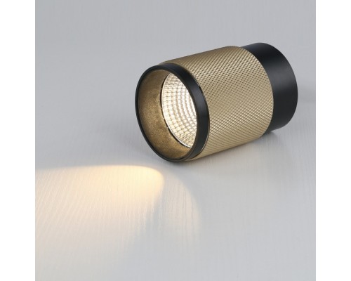 Точечный светильник Delta 1955-10W-3000K-36 BK+BR iLedex