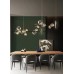 Подвесная люстра Art Deco Bubble KG1233P-7 black/clear DeLight Collection