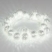 Гирлянда 400-003 400-003 хром/белый с эффектом мерцания Eurosvet