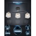 Потолочная люстра Aintre SF3377/3C-BK-CR-WT Seven Fires