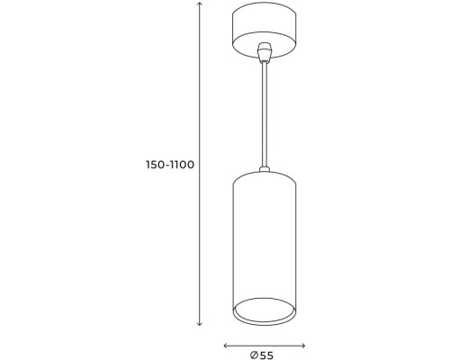 Подвесной светильник Focus HSBL_0093 Hesby Lighting