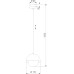 Подвесной светильник Bono 10205 Bono TK Lighting