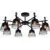 Потолочная люстра Olban SF3389/8C-BK-WD Seven Fires