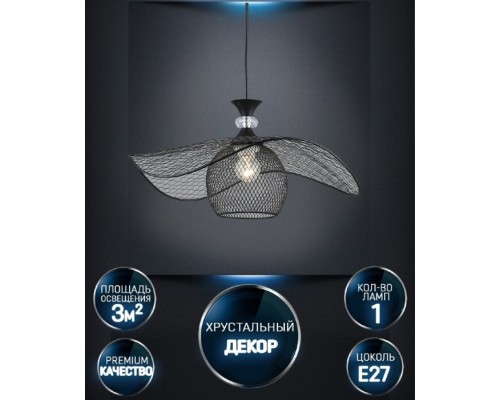 Подвесной светильник Seoneg WD3605/1P-BK Wedo Light