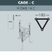 Наземный фонарь Cefa U23.202.S30.WXF1R Fumagalli