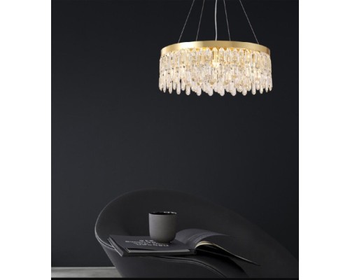 Подвесная люстра Dzhokin LH0059/8P-GD-CL Lumien Hall
