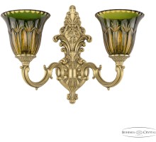 Бра Verona 7214B14/2/175 FP P2 U Amber-Green/H-1I Bohemia