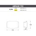 Настенный светильник уличный Abram AB2.000.000.WXK1L Fumagalli