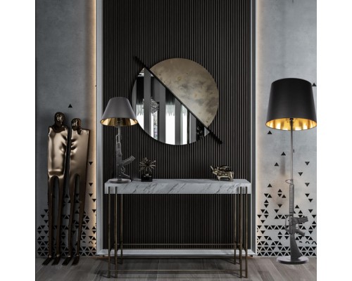 Интерьерная настольная лампа Arsenal 10136/B Dark grey Loft It