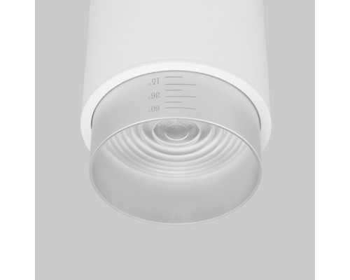 Точечный светильник Cors 25032/LED 10W 4200K белый/серебро Elektrostandard