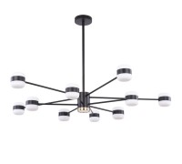 Потолочная люстра Ferrara 3307.6296-10 Black APL LED