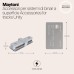 Коннектор Accessories for tracks Unity TRA001C-11W Maytoni