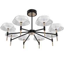 Потолочная люстра MD21001018 MD21001018-8A black/gold DeLight Collection