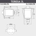 Встраиваемый светильник уличный Teresa 2L2.000.000.LXZ1L Fumagalli