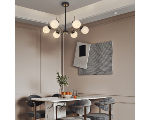 Потолочная люстра Neapolis-76169 276169/6 BK/GD Arte Milano
