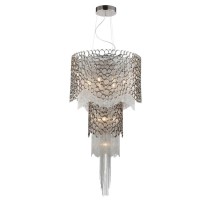 Подвесная люстра Hauberk HAUBERK SP-PL8+4 Crystal Lux