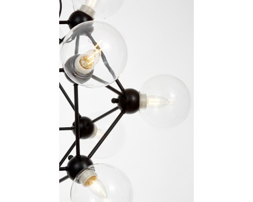 Подвесной светильник Zodiak LDP 160N-12 BK+PR Lumina Deco