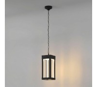 Уличный светильник подвесной Frame 1528 TECHNO LED черный Elektrostandard