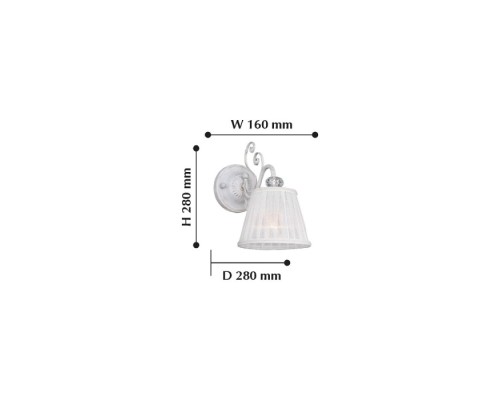 Бра Amanda 2150-1W F-Promo
