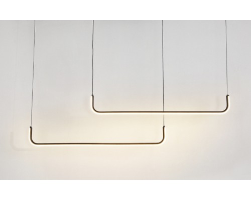 Подвесной светильник SUAVE SUAVE SP35W LED L1200 BLACK Crystal Lux