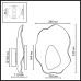 Настенный светильник Coralla 5460/12WL Odeon Light
