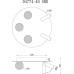 Потолочный светильник Telescope D4774-40 SBK iLedex