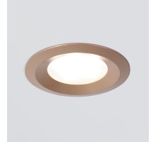 Точечный светильник Dial 110 MR16 золотой Elektrostandard