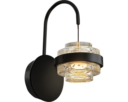 Бра Indiana MB22030002-1B black DeLight Collection