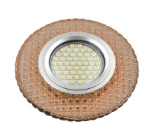 Точечный светильник Luciole DLS-L135 GU5.3 GLASSY/LIGHT TEA Fametto