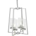 Подвесная люстра Fedi LDP 1247-4 CHR Lumina Deco