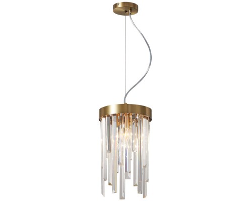 Подвесной светильник Dzhillian LH0048/2P-BR-CL Lumien Hall