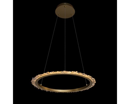 Подвесной светильник Quartz Halo MD20020154-1B satin gold DeLight Collection