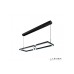 Подвесной светильник Stellar 8302-750x200-D-T BK iLedex