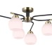 Потолочная люстра  IL0638-6CSQ-24 AB BK LIBRA ILLUMICO