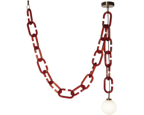 Подвесной светильник Chain 10128C Red Loft It