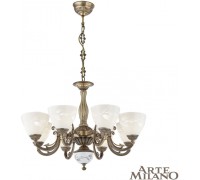 Подвесная люстра AM343659 343659/8 AB Arte Milano