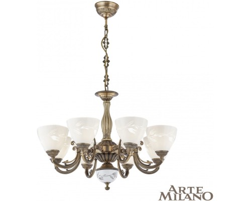 Подвесная люстра AM343659 343659/8 AB Arte Milano