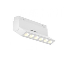 Трековый светильник MAGNET GLASSES MAGNET AM418 LL-20B-6T-6W 3000K WH AM Group