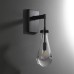 Бра Raindrop MT9093-1W black brushed gold DeLight Collection