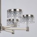 Подвесная люстра Diamond cut MD21020075-8B satin nickel DeLight Collection
