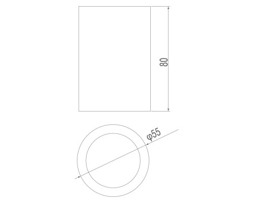 Корпус Alpha BODY ALPHA 5580 Aluminum Donolux