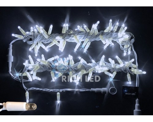 Гирлянда  RL-S10CF-220V-CW/W Rich LED