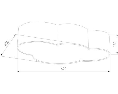 Потолочный светильник Cloud 6072 Cloud TK Lighting