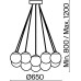 Подвесной светильник Fiesta FR5231PL-13CH Freya